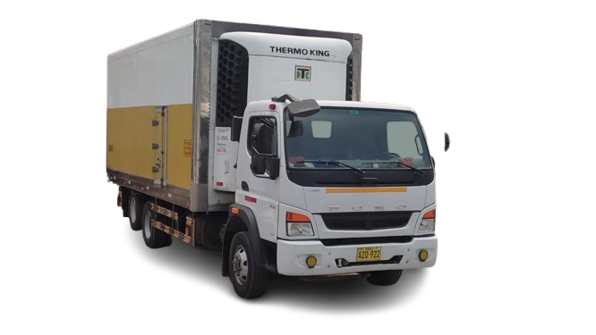 Un ejemplar de nuestros vehículos listo para la distribución
